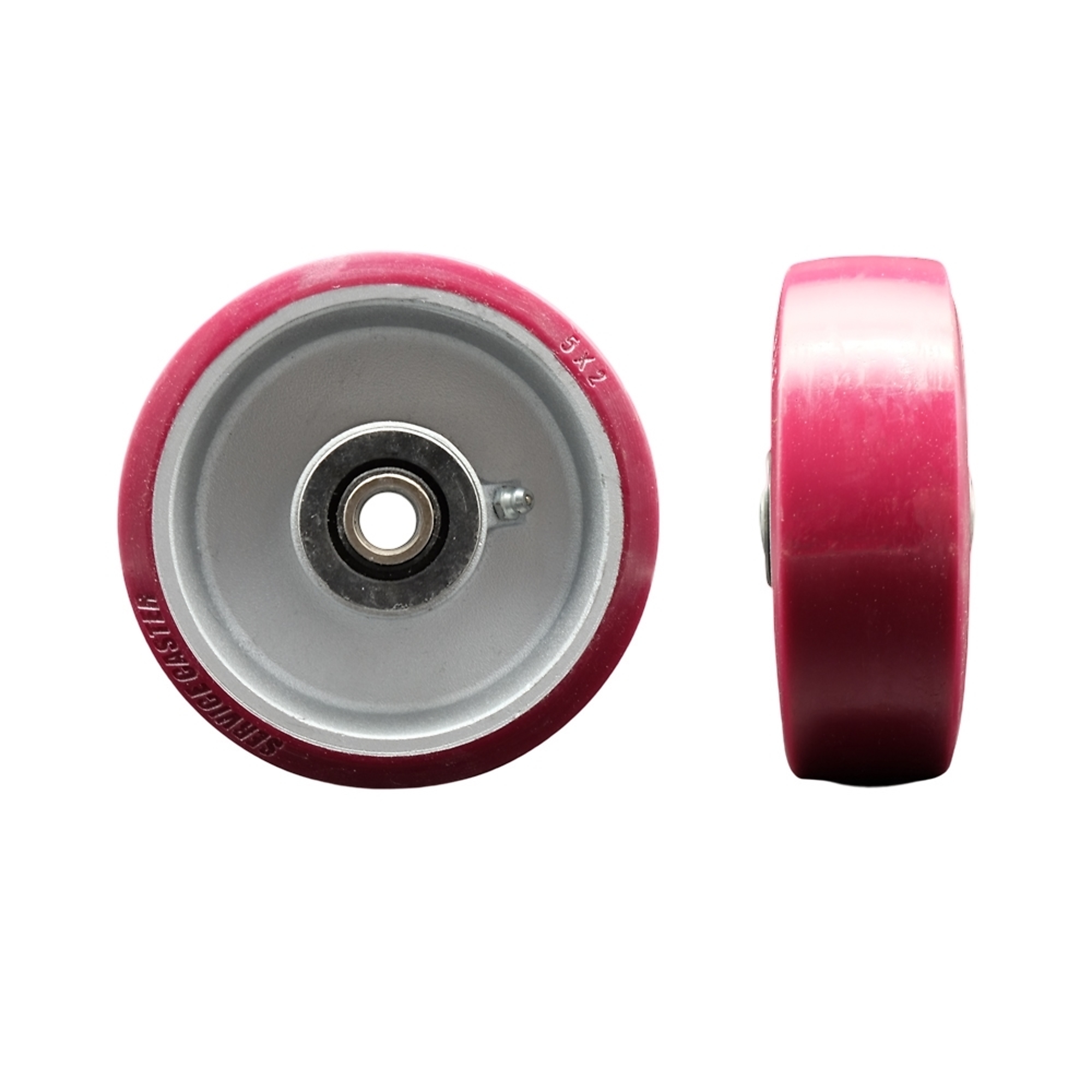 Service Caster, 5in. x 2in. Hardware Wheel, Wheel Diameter 5 in, Caster Type Rigid, Package (qty.) 1, Model# SCC-PAR520